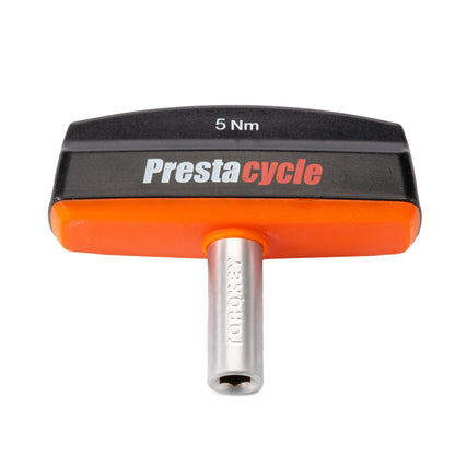 Prestacycle Pro TorqKeys - Outil d'embouts limiteurs de couple à poignée en T de 5 Nm