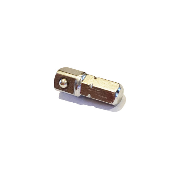 Sechskant-Adapter Set – 6-teilig: 3 Magnetische Adapter + 3 Verlängerungen (60, 100, 150 Mm), 1/4 Zoll, Aus Chrom-Vanadium-Stahl