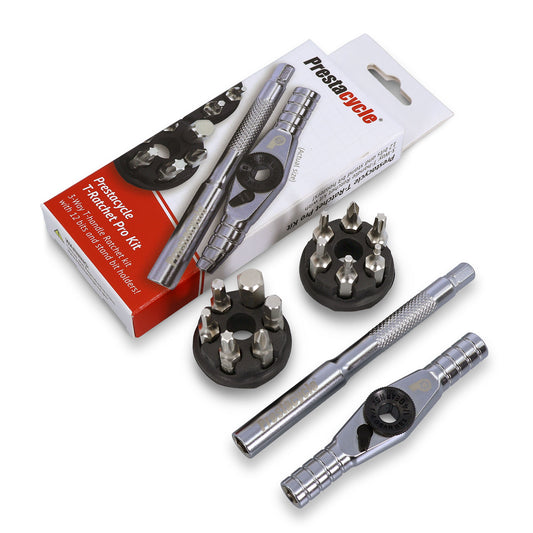 Prestacycle T-Ratchet Pro-Set (Bithalterständer und 12 Bits)
